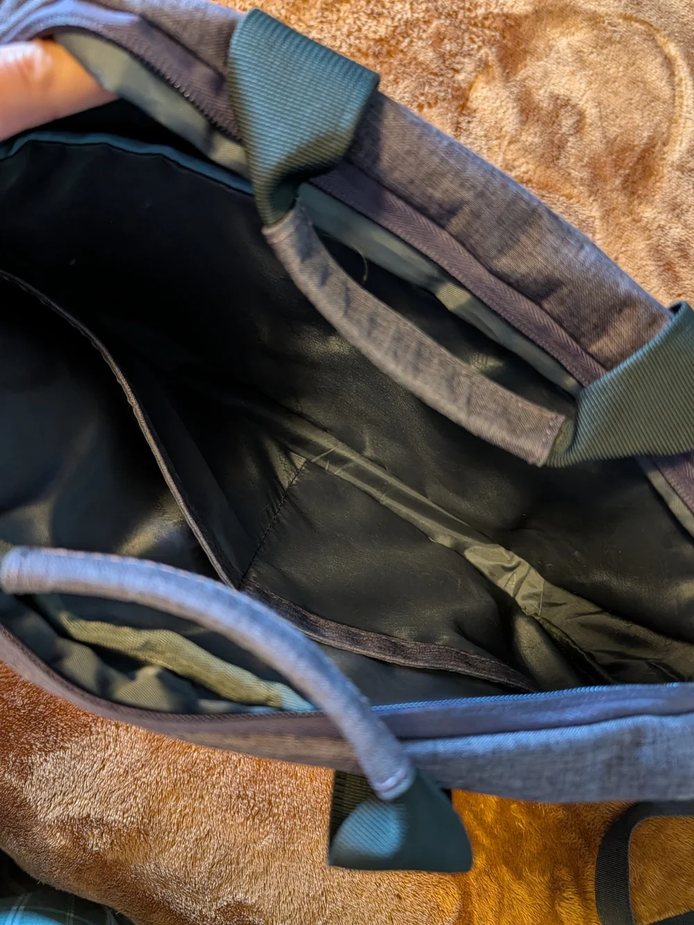 Purple/Grey Laptop Briefcase